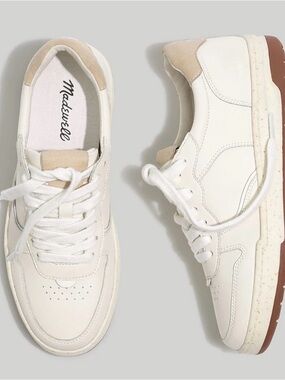 Madewell Leather Court Sneakers